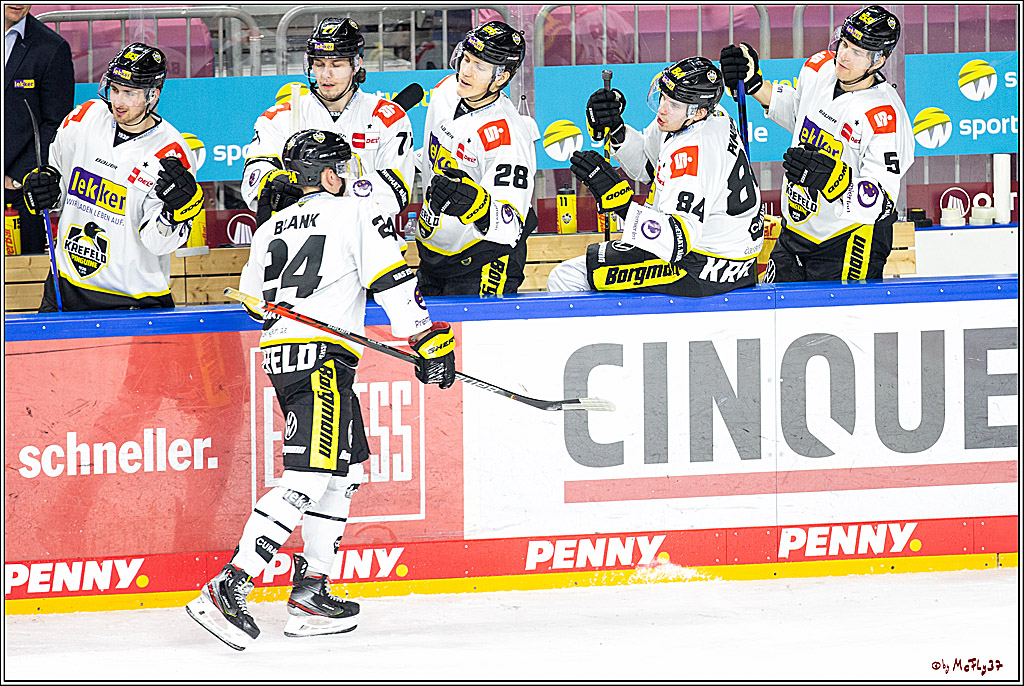 PENNY DEL;  Koelner Haie - Krefeld Pinguine; Koeln, 28.02.2021